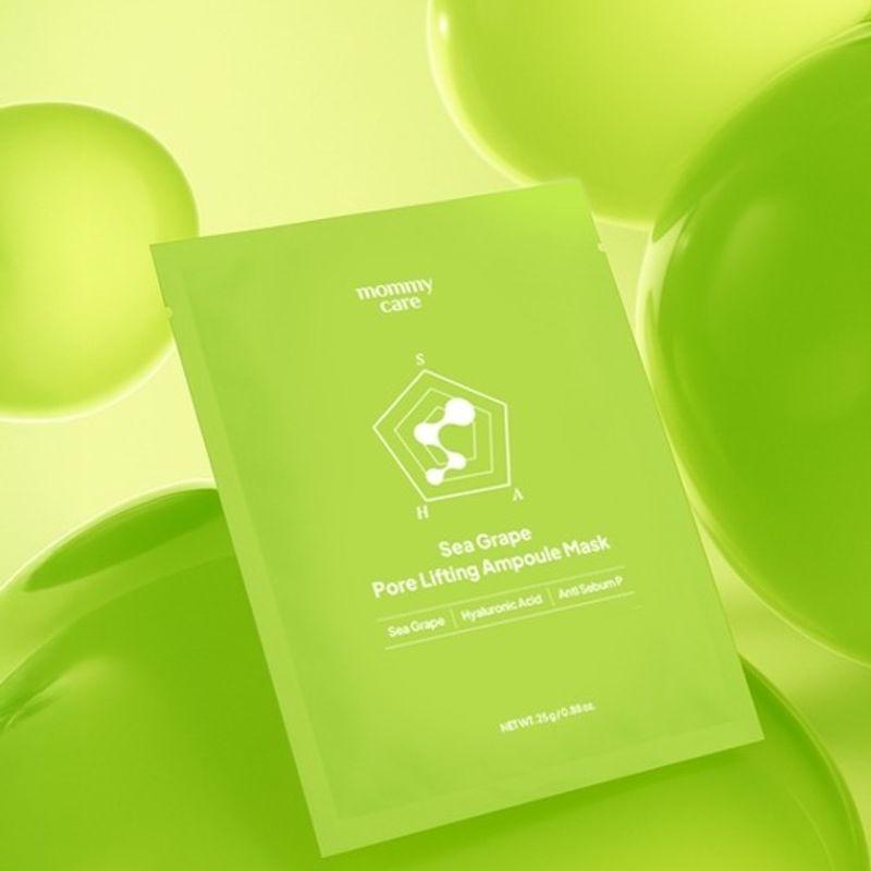 [7 sheets] Sea Grape Pore Lifting Ampoule Mask 1 box