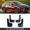 For Lexus RX RX350 RX450h RX200T RX350L F-sport 2016 2017 2018    2022 Mudguards Splash Fender Flaps Car