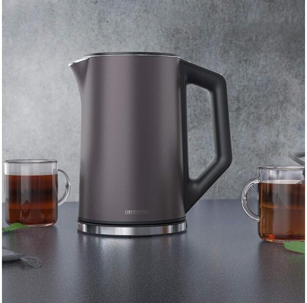 Чайник Arendo Elegant cool grey (303259)