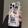 Rhinestone Love Pearl Luxury Mobile Phone Case For Iphone15Promax Cartoon Kt Cat Women'S Apple 16 Hard