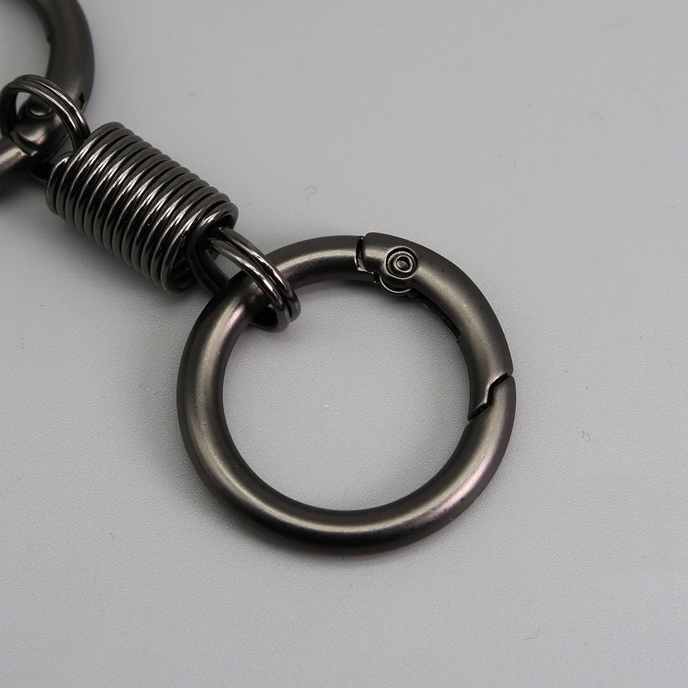 Split Ring Key Ring Double Ring Metal Keychain Ring Creative Key Pendant