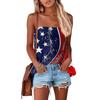 Tube Tops For Women,Cute Sexy Off Shoulder Print Sleeveless T-Shirt