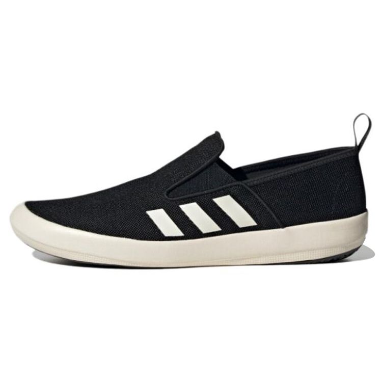 

adidas Terrex Boat Slip-On DLX Core Black Chalk White HP8647 Unisex Outdoor Water Shoes EU 36.5