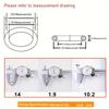 351pcs Silicone O-ring Set, 10 Sizes, Oil and Heat Resistant, Suitable for Cars and Pipelines