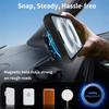 Black Apple 16 Stand Phone Case: 2-in-1 Drop-Proof Magnetic Protective Case for 15 Pro Max.