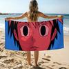 Art Cartoon Cute A-Aokizy Towel Beach Towel Oversized Quick Dry Towel Absorbent Soft Swim BeachTowels for Men Women