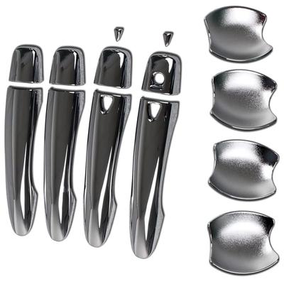 HYJOUM Capas Maçanetas Externas para Nissan Note 2021 e posterior Inclui Cava e Maçaneta e Chave Inteligente (Conjunto de 14 Peças, Prata) (E13 e-POWER) modelos.