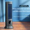 3.5W Vertical and Horizontal Leaf Less Tower Fan Household Desktop Silent Electric Fan Portable Multifunctional Circulating Fan 60*80*270mm