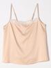 Caranciel Machine Washable Satin Lace 0 One Size Camisole, 611810002, Beige,