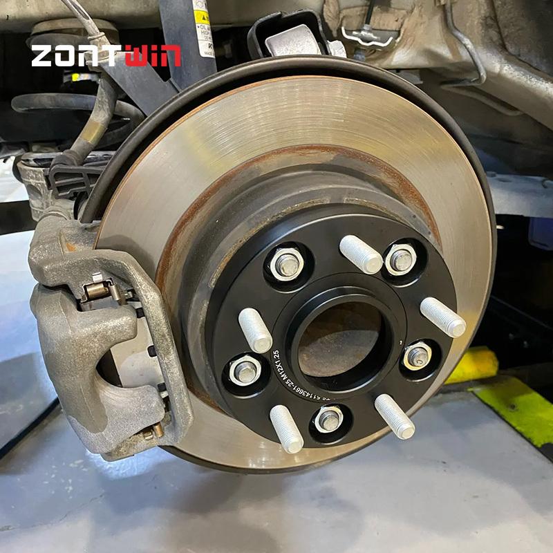 2Pieces 15/20/25/30mm 5x108 CB=60.1mm Aluminum Wheel Spacer Adapter 5 Lug Suitable for Universal Series M12x1.5