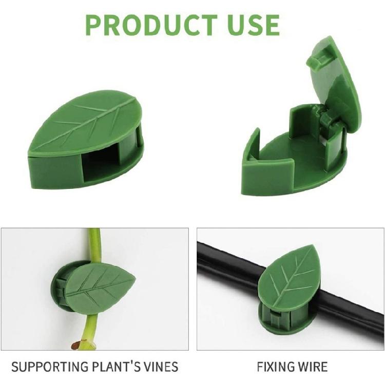 10pcs Self Adhesive Plant Clips Reusable Vine Holders For Securely Holding Climbing Plant In Indoor And Outdoor Spaces