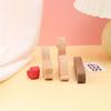 Heart Shaped Wood Sculpture Artworks Unique Couple Puzzle Statue Crafts Figurine  Sculpture Ornament