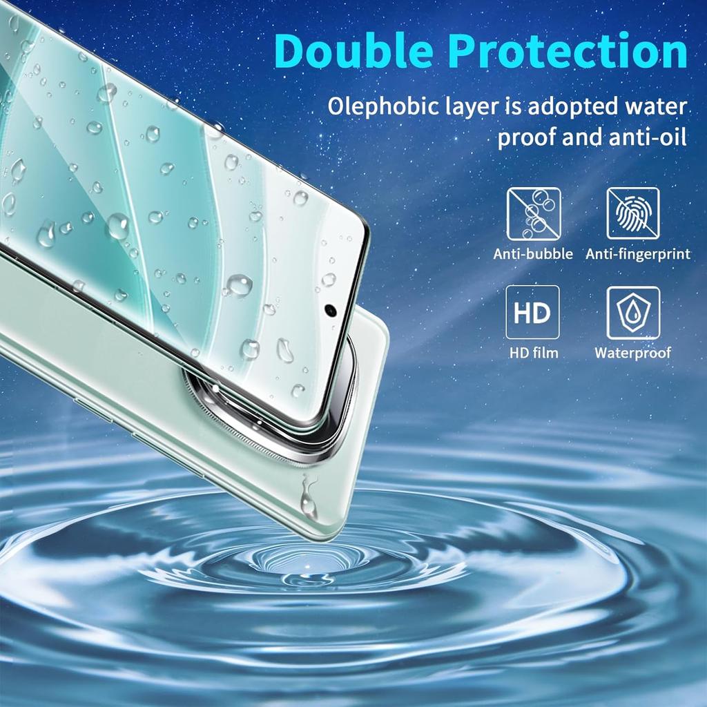 3 ks 3D Ochranné sklo s zakřivenými okraji pro Xiaomi Redmi Note 14 Pro 5G Tvrzené sklo HD Čiré sklo Redmi Note 14 Pro 4G Note 14 Pro+ POCO X7