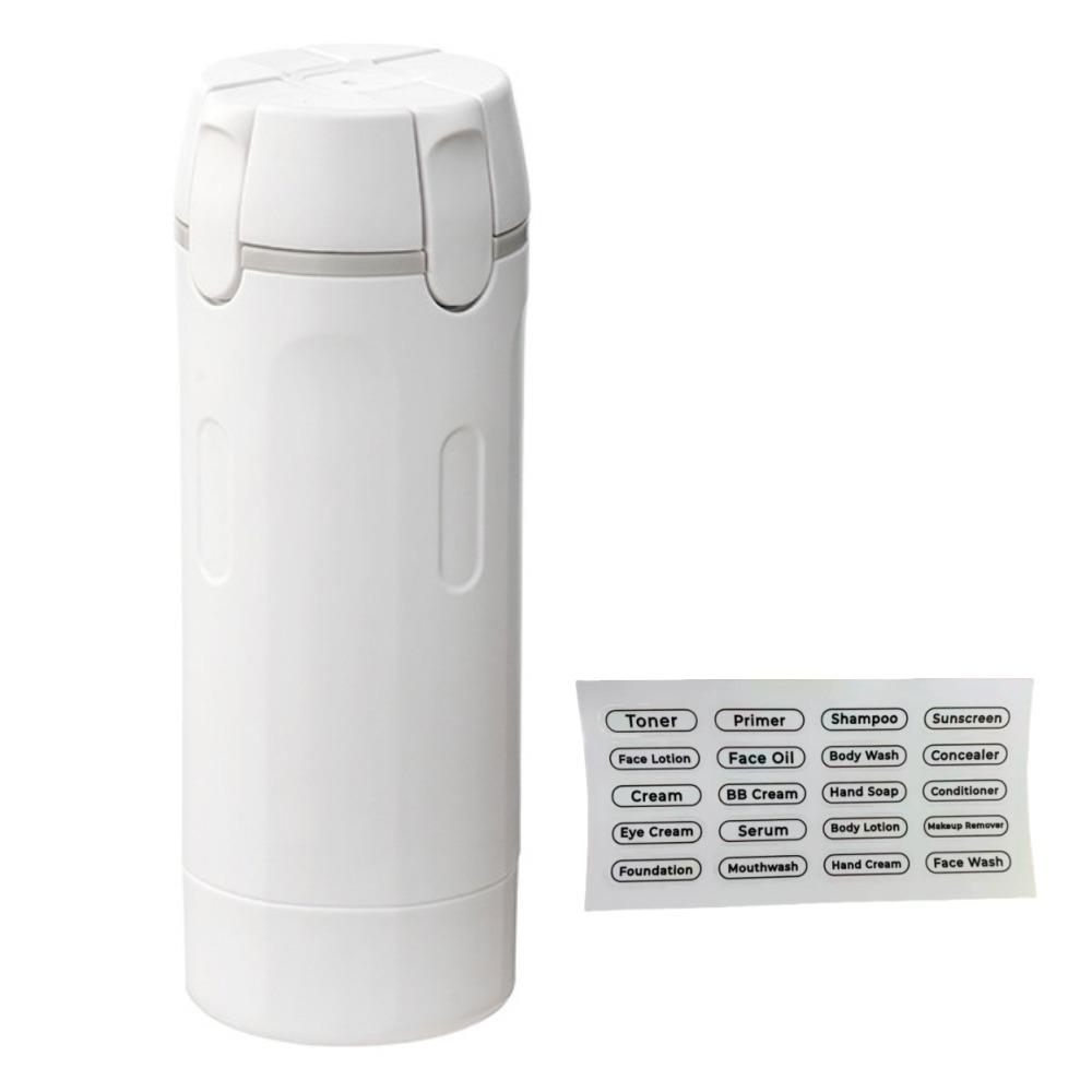 

Reusable Empty Bottle Kit Leak Proof Liquid Dispenser Bottle Shampoo Empty Container Conditioner белый