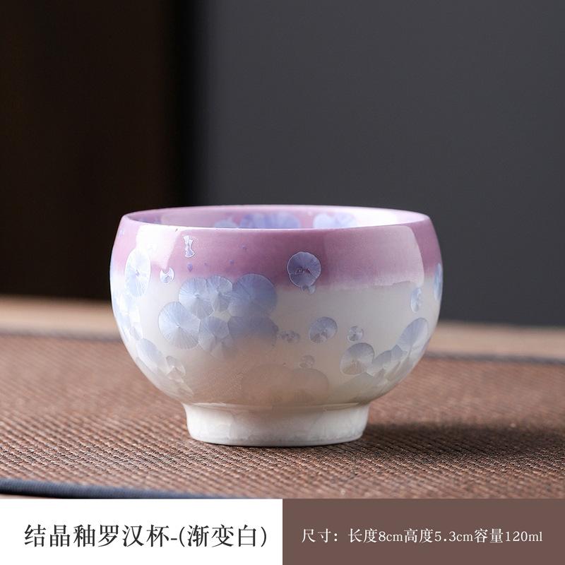 new product gradual change crystal glaze Fulu master cup high-end personal teacup tea cup practical business gifts