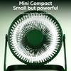 360-Degree Adjustable Mini USB Desktop Fan Lightweight Quiet Cooling Fan  Home/Office/Travel