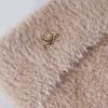 Women's Winter Warm Knitted Hat Korean Style Trendy and Versatile Imitation Mink Hair Big Head Flange Plush Wool Hat Windproof Ear Protection