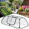 Gartenabdeckungen für Hochbeete mit Reißverschluss Atmungsaktives Netz Heimzubehör Frost Pflanzenschutzabdeckungen für Draußen Winter Kaltes Wetter