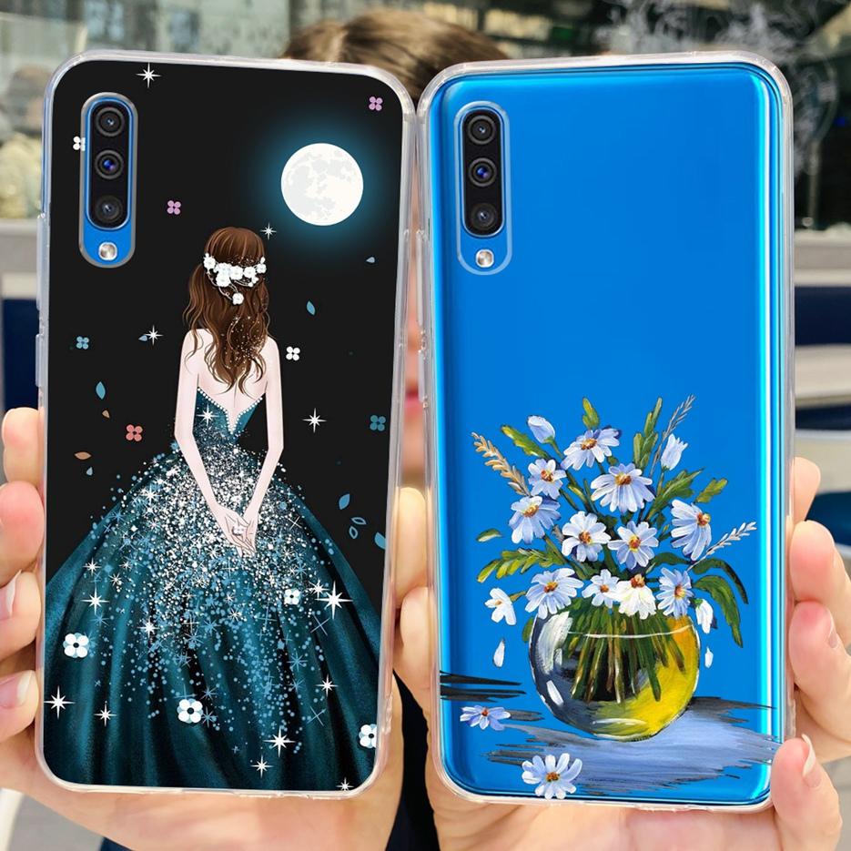 For Samsung Galaxy A50 Case A30s A50s Cute Fashion Painted Back Cover Phone Case For Samsung A50s Galaxy A30s A 50 s Soft Fundas
