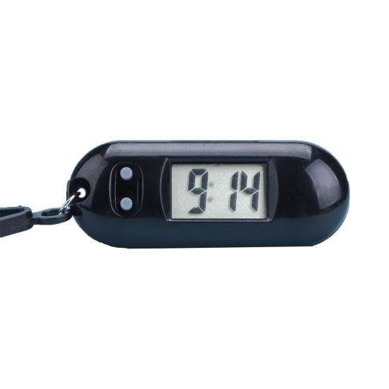 Electronic Clock Silent Display Portable Student LCD Digital Exam Study Desktop Clock Keychain