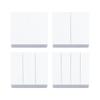 Graffiti Zigbee Smart Switch: Universal Single Live/Neutral 86-Type Button with Magnetic Holding Relay for All-Room European/British Use.