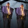 Day Of The Dead Halloween Decoraitons Outside  Hallowen Party Decoration Hanging Flags Ghost Skeleton Household Decoration Día De Muertos