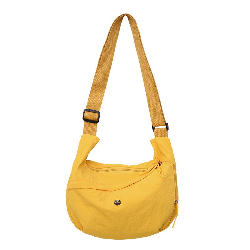 Lady's Cross-body Bag, Large Capacity, Dumpling Bag, Lightweight, Suitable for Commuting, Student Use, Single Shoulder Bag