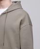 Musinsa Standard Flat Terry Oversized Hooded Sweat Zip-Up [Dusty Beige]