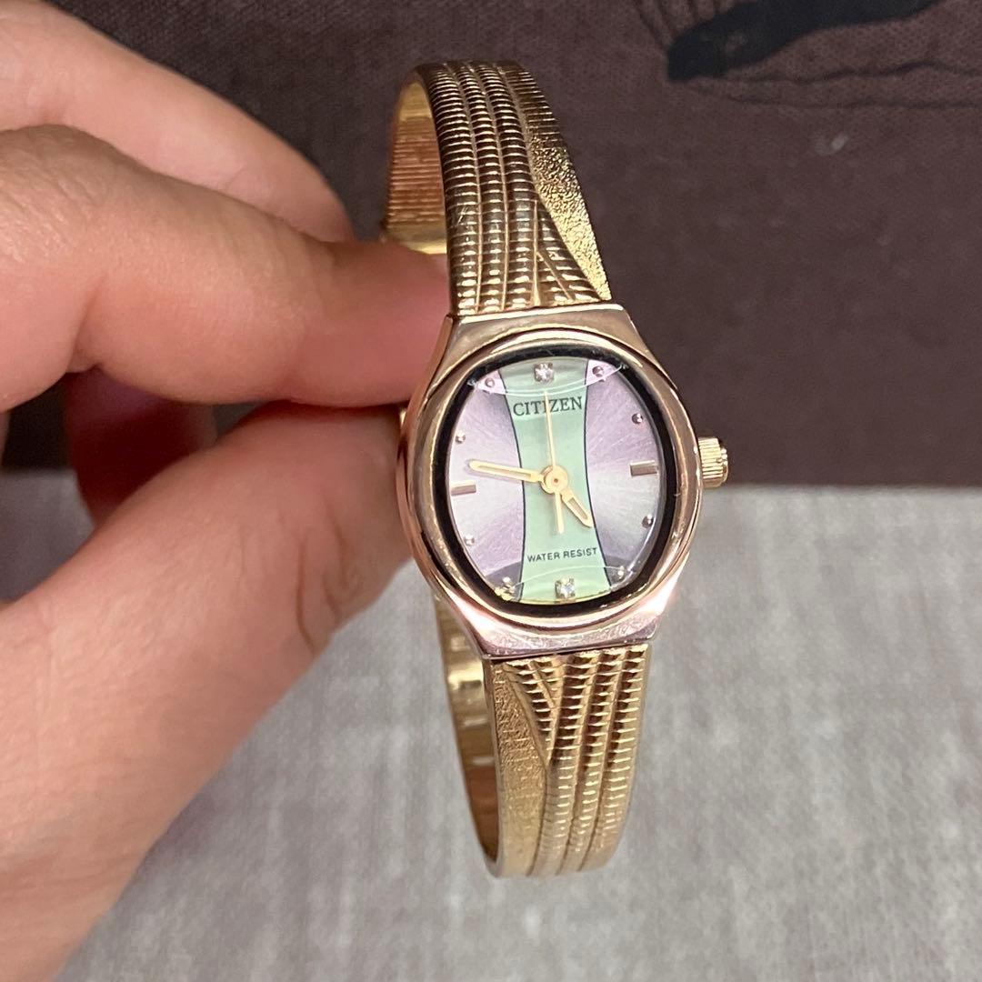 Used CITIZEN Citizen Vintage Jewelry Watch Gold Delicate