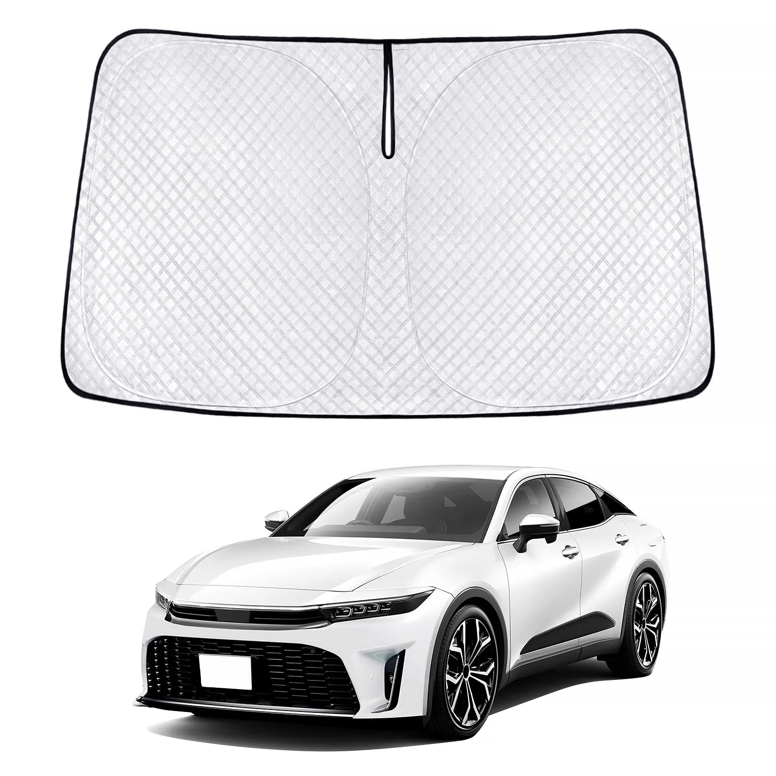 

New Crown 35 Series Sunshade for Crown Crossover Windshield Car Shade UV Sun Light Heat for Car Privacy Custom Part (16th Generation) -