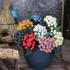 10 Pollici Ramoscelli Artificiali con Bacche Finti Rossi/Blu/Arancio Ramo di Frutta Finta Rustico Farmhouse per Matrimonio Festa Decorazione Casa