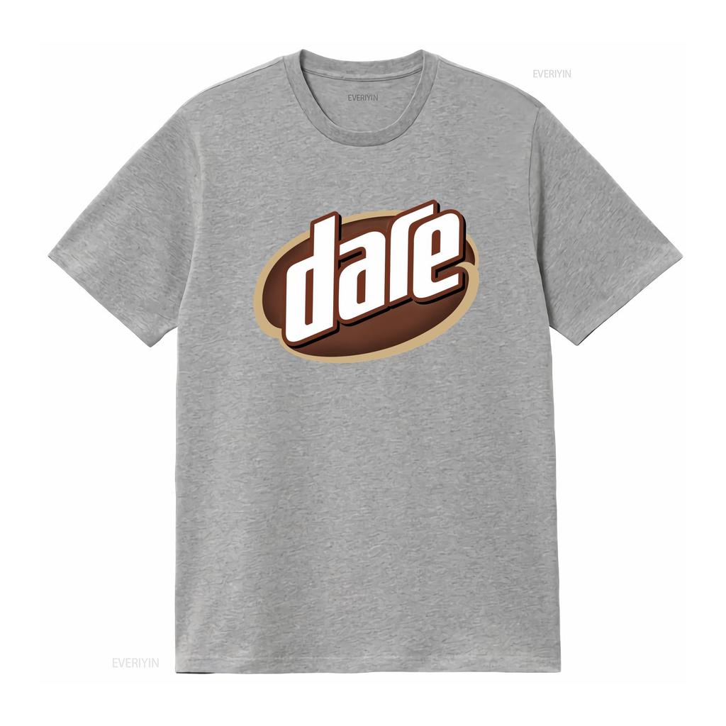 MOST POPULAR Dare Iced Coffee Logo Funny Drink Humor Active T Shirt Vintage Washed Unisex Versatile Slightly