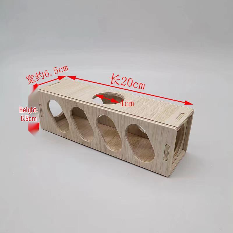 Versteck mit Tunnel zum Verstecken für Hamster, Rennmäuse und Kleintiere