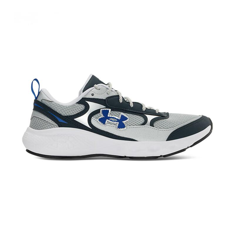 Under Armour Charged Vantage Lux 3 Comfortable Versatile Low-Top Lifestyle Sneakers Men Sneakers Silver Gray 6007204-099