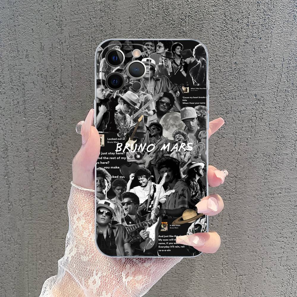 Berömt Bruno Mars Det Romantiska Telefonfodral För IPhone 17 16 14 11 12 13 15 Pro Max 14 Plus 17 Air Cover