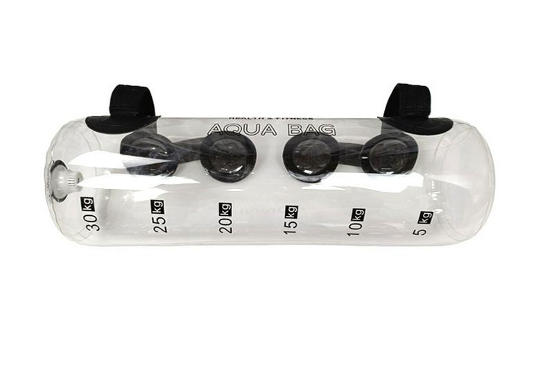 Transparent Weighted Water Bag for Outdoor Exercise - Integrated Dumbbell for Squat and Balance Training with Custom Logo