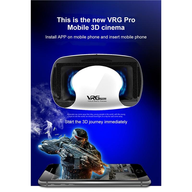 VR Shinecon Virtual Reality Glasses VR Glasses Stereo Helmet Headset With Remote Control 3D Virtual World For IOS Android New