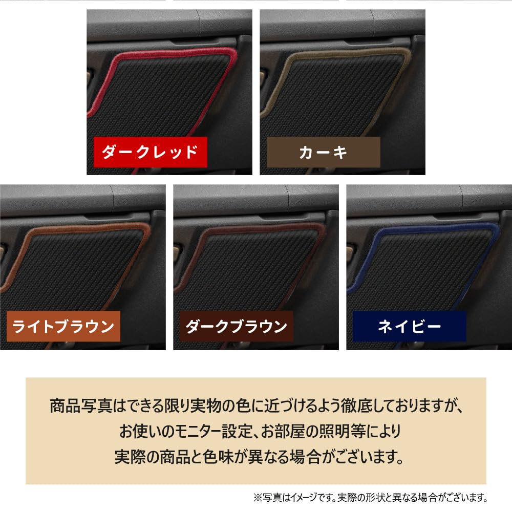 YOURS Exclusive Glove Box Guard Kick Designed and Sewn In Protective Console Protector for Honda S N-BOX JF5/JF6 (1 Piece) [Carbon-Look Khaki] Guard,