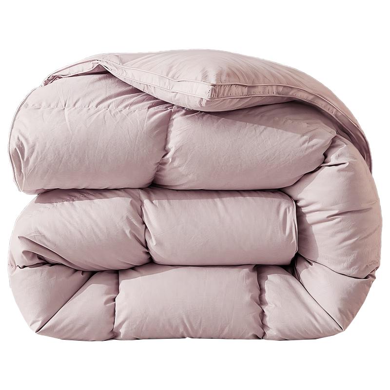 Muji 100% White Goose Feather Down Winter Comforter