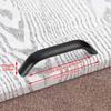 KAK American Style Black Solid Space Aluminium Alloy Handles Cabinet Handles Drawer Knobs Door Pulls Furniture Handle Hardware