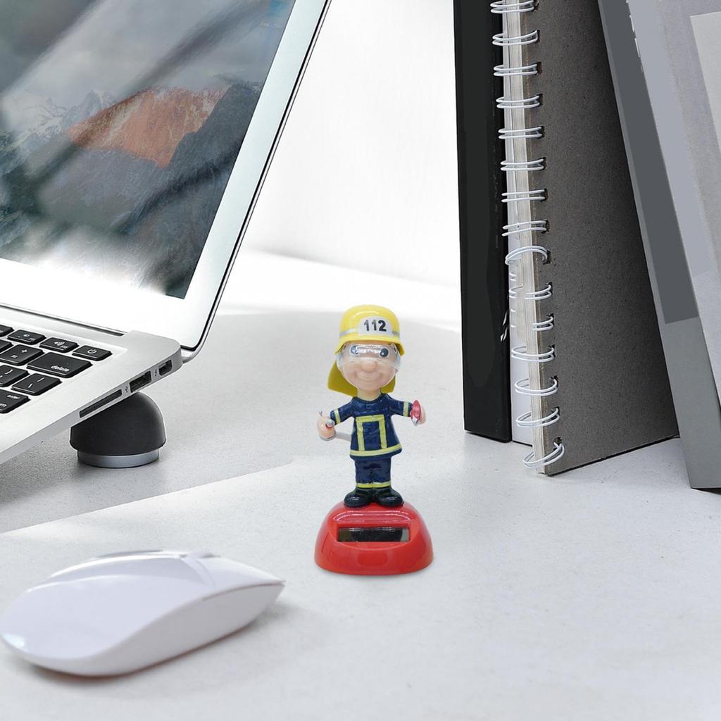 Solar - Dancing Figurine, Dancing Toy Doll Dashboard Doll, Suitable For Desk, Window Sill, Car Dashboard Decoration