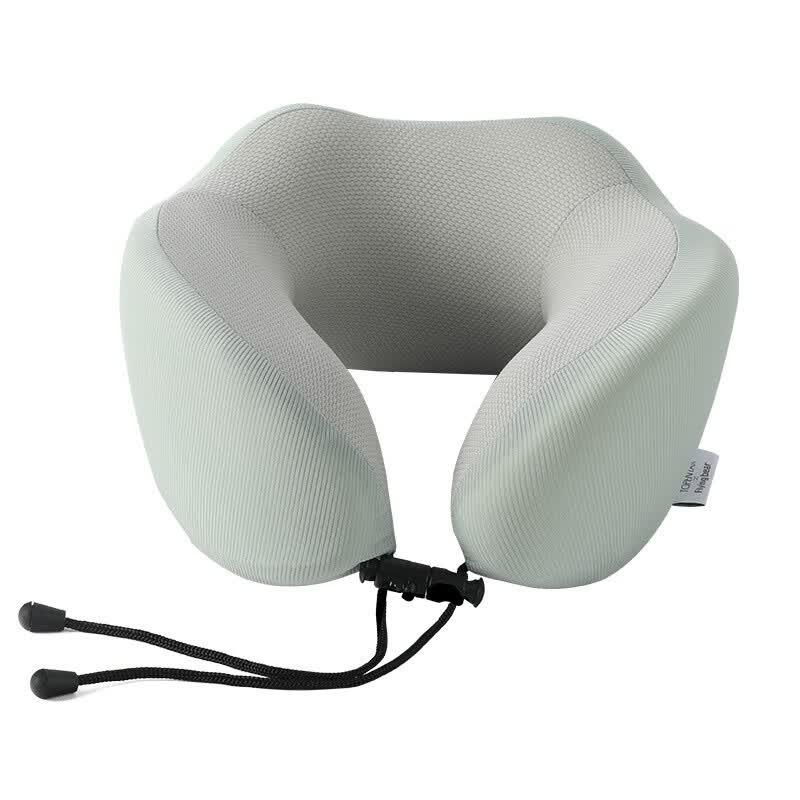 FLYING Bear U-shaped Travel Neck Pillow светло-зеленый