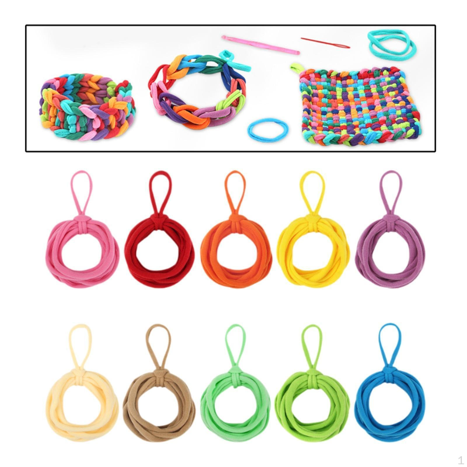 

Петли для ткачества с эластичными кольцами для всех возрастов 10 Colors 120pcs