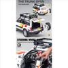 1/24 Scale Toyota FJ Cruiser Camper Alloy Model, Cool Sound and Light, Can Be Opened In Many Places In The Car Body, Four-wheel Shock Absorber