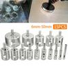 15pcs Diamond Drill Bits Glass Drill Bit Diamond Hole Saw Tile Drill Bits Kit for Ceramic Bottles Porcelain Marble Granite Stone