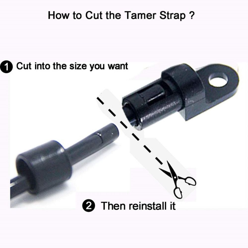 Adjustable Rod Tamer Holder Deck Mount Connector Kayak Fishing Rope Boat Fishing Strap Canoe Yacht