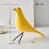 Ornamento Artistico Regalo Stile Nordico Statuetta Uccello in Resina Fatta a Mano Decorazione Moderna Minimalista per Soggiorno Camera da Letto Ufficio Decorazione per la Casa