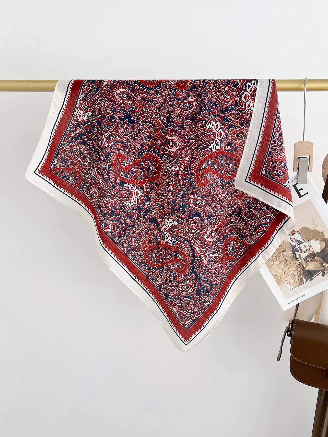 

Spring & Autumn Retro Fashion Light Luxury 70 Small Square Scarves - Versatile Sun Protection & Sunscreen Collection