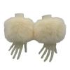Soft Furry Wrist Sleeves for Fashionable Women and Trendy Youth Arm Warmer Multicolored Y2K Furry Wrist Cuffs