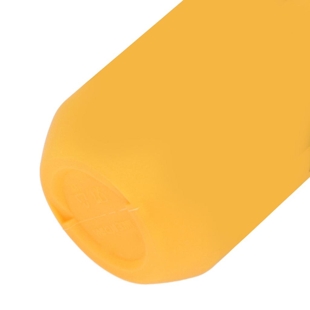 Cycle Water Bottle 610ml Large Capacity Portable PP Cycling Sports Squeeze Bottle for Outdoor Yellow